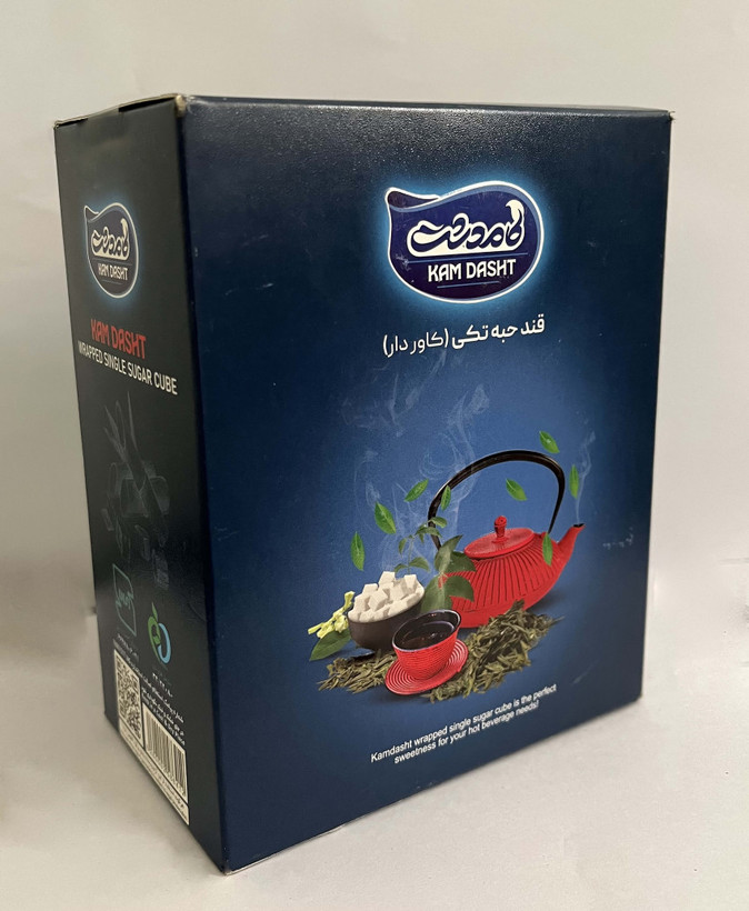 جعبه پذیرایی قند تک حبه